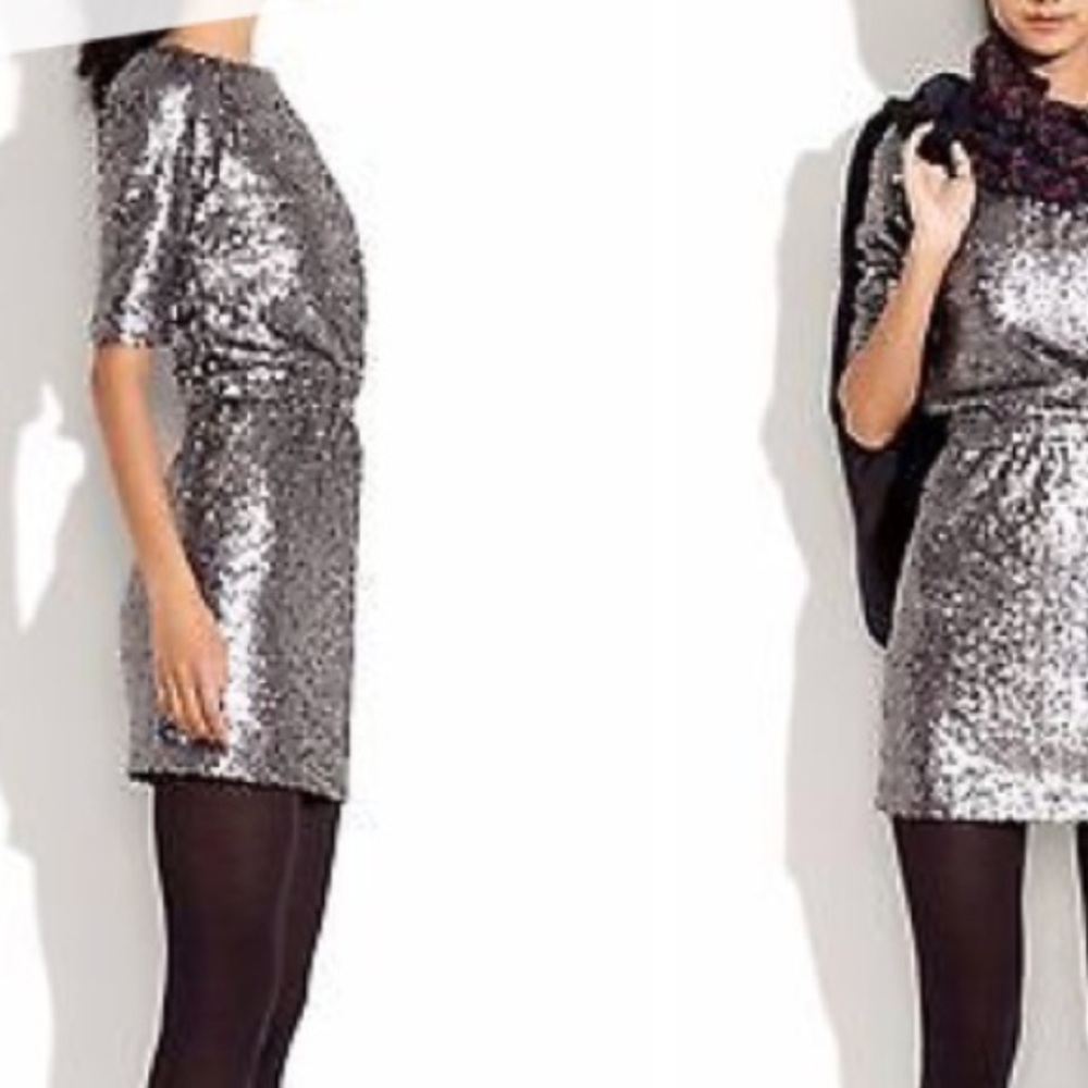 Madewell Broadway & Broome Last Dance Sequin Dress